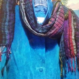 SUEDE JACKET  PLUS SIZE